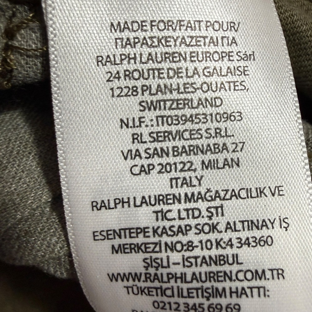 Polo Ralph Lauren Classic Jeans Mens 30x30 Garment Dyed‎ Stretch Army Dark Green - Picture 6 of 8
